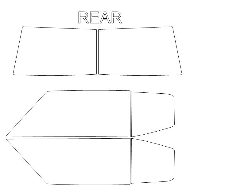 Thumbnail: DIY PRECUT CERAMIC TINT KIT - CADILLAC DEVILLE 2 DOOR COUPE 1969-1970
