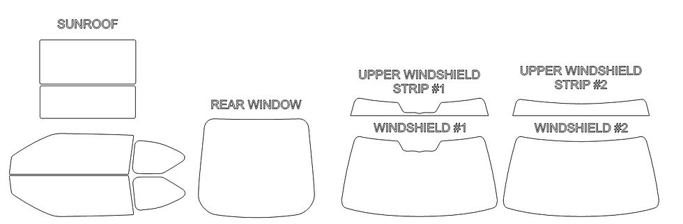 Thumbnail: DIY PRECUT CERAMIC TINT KIT - SCION TC 2 DOOR COUPE 2011-2016