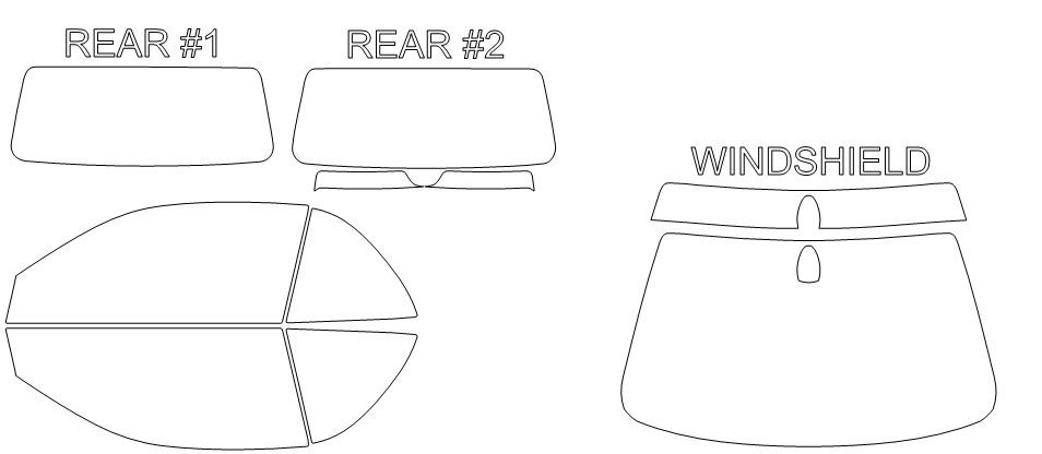 Thumbnail: DIY PRECUT CERAMIC TINT KIT - BMW M3 2 DOOR CONVERTIBLE 2001-2006