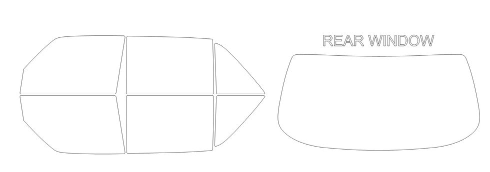 Thumbnail: DIY PRECUT CERAMIC TINT KIT -MERCEDES-BENZ S-CLASS 4 DR SEDAN 1981-1991