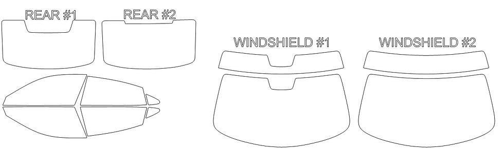 Thumbnail: DIY PRECUT CERAMIC TINT KIT - AUDI ETRON 4 DOOR SEDAN 2022-2023