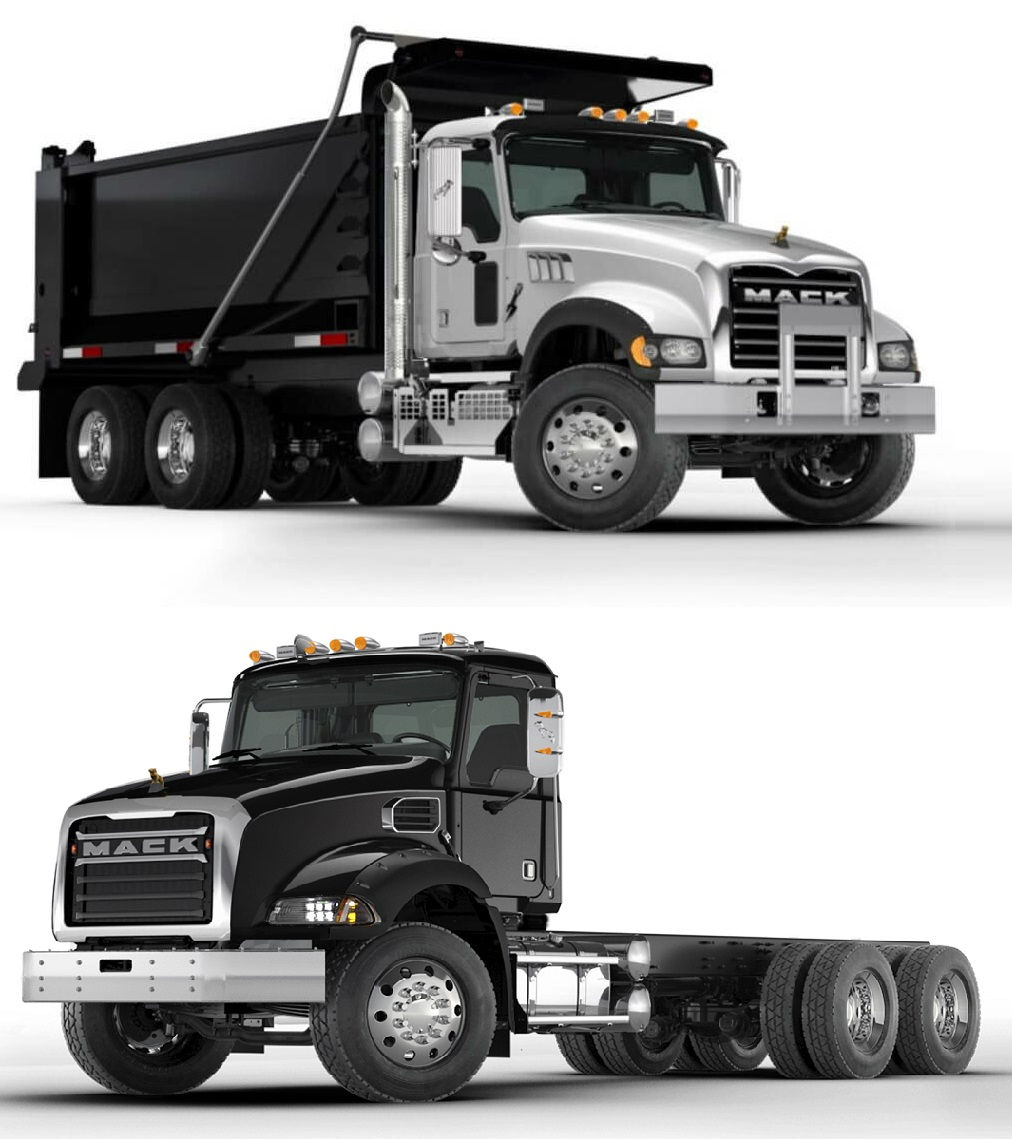 DIY PRECUT TINT - MACK GRANITE 2 DOOR CAB