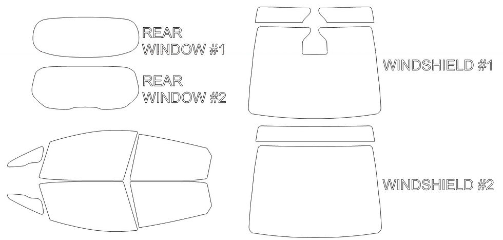 Thumbnail: DIY PRECUT CERAMIC TINT KIT - CHEVROLET BOLT 4 DOOR HATCHBACK