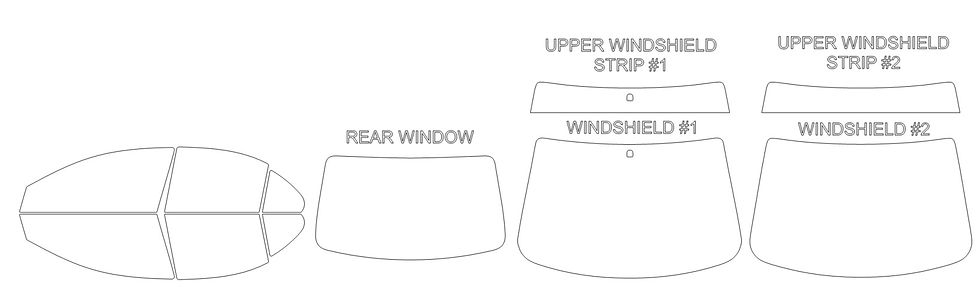 Thumbnail: DIY PRECUT CERAMIC TINT KIT - MITSUBISHI LANCER EVOLUTION 4 DOOR SEDAN 2008-2015