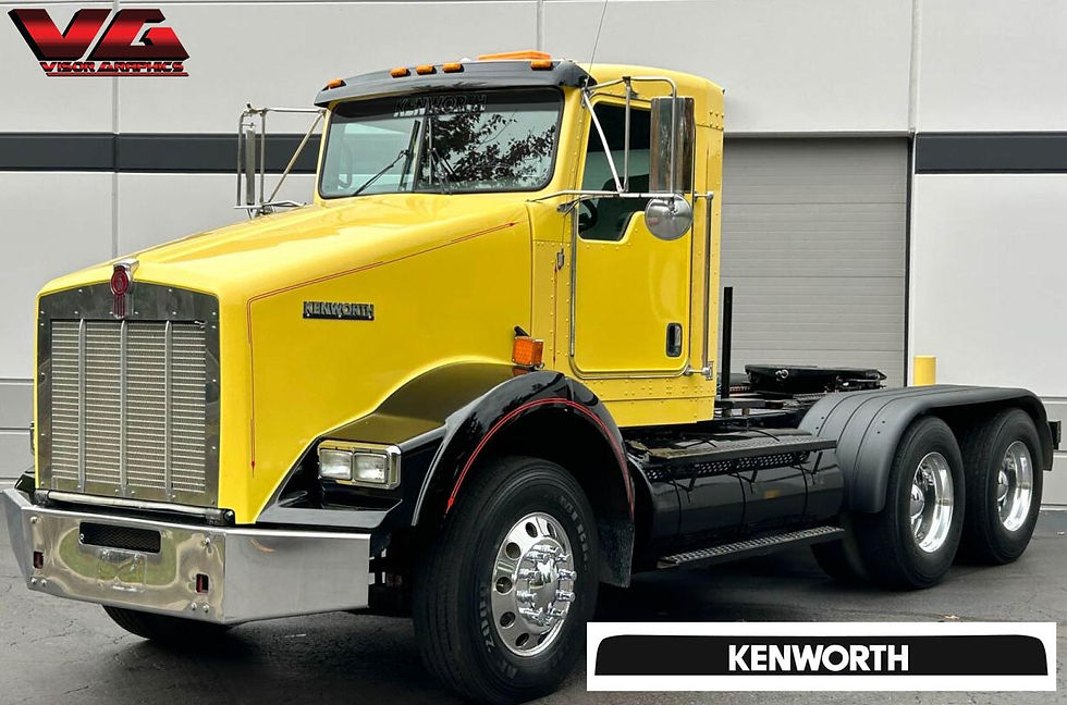 WINDSHIELD VISOR GRAPHICS TINT FOR KENWORTH