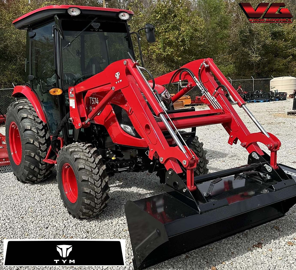 WINDSHIELD VISOR TINT OPTIONS FOR TYM TRACTOR SERIES3