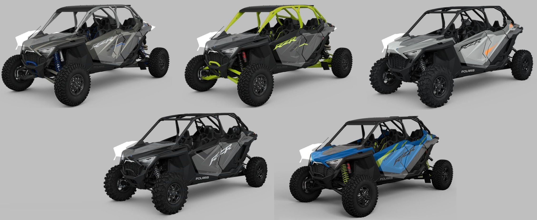 DIY PRECUT PPF- PAINT PROTECTION FILM KIT FOR POLARIS RZR PRO 2 & 4 DR 2020-2024