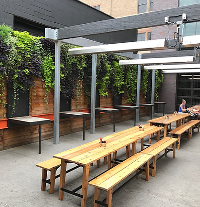 outdoor or indoor live vertical garden wall installation and design services Cedar Rapids, IA Iowa City, IA Waterloo, IA