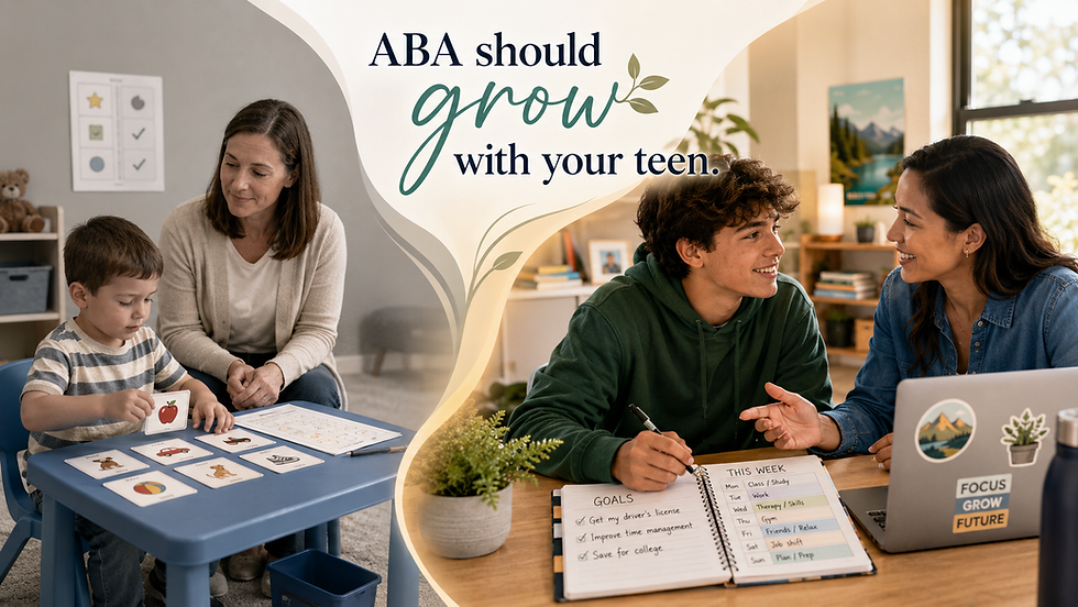 Preparing Autistic Teens for Adulthood Through Practical, Collaborative ABA