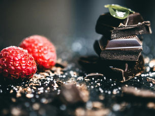 Du chocolat noir et des framboises pour les anti-oxydants