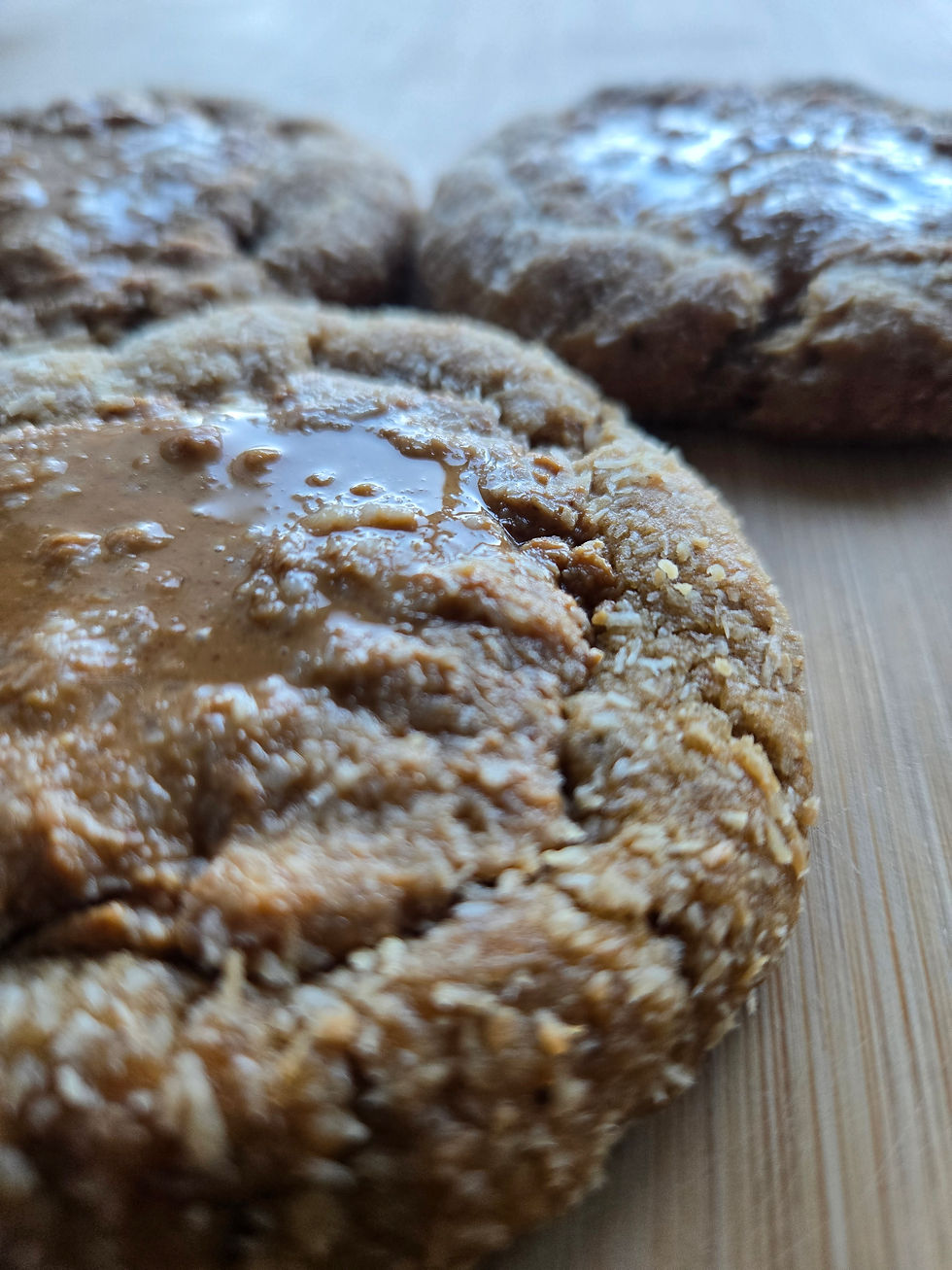 Delicious Vanilla Coconut & Peanut Butter Cookies from Soul Bakes