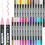 Thumbnail: Paint Markers, 24 Colors Paint Pens Acrylic Markers, Dual Tip Paint Pen for Ext