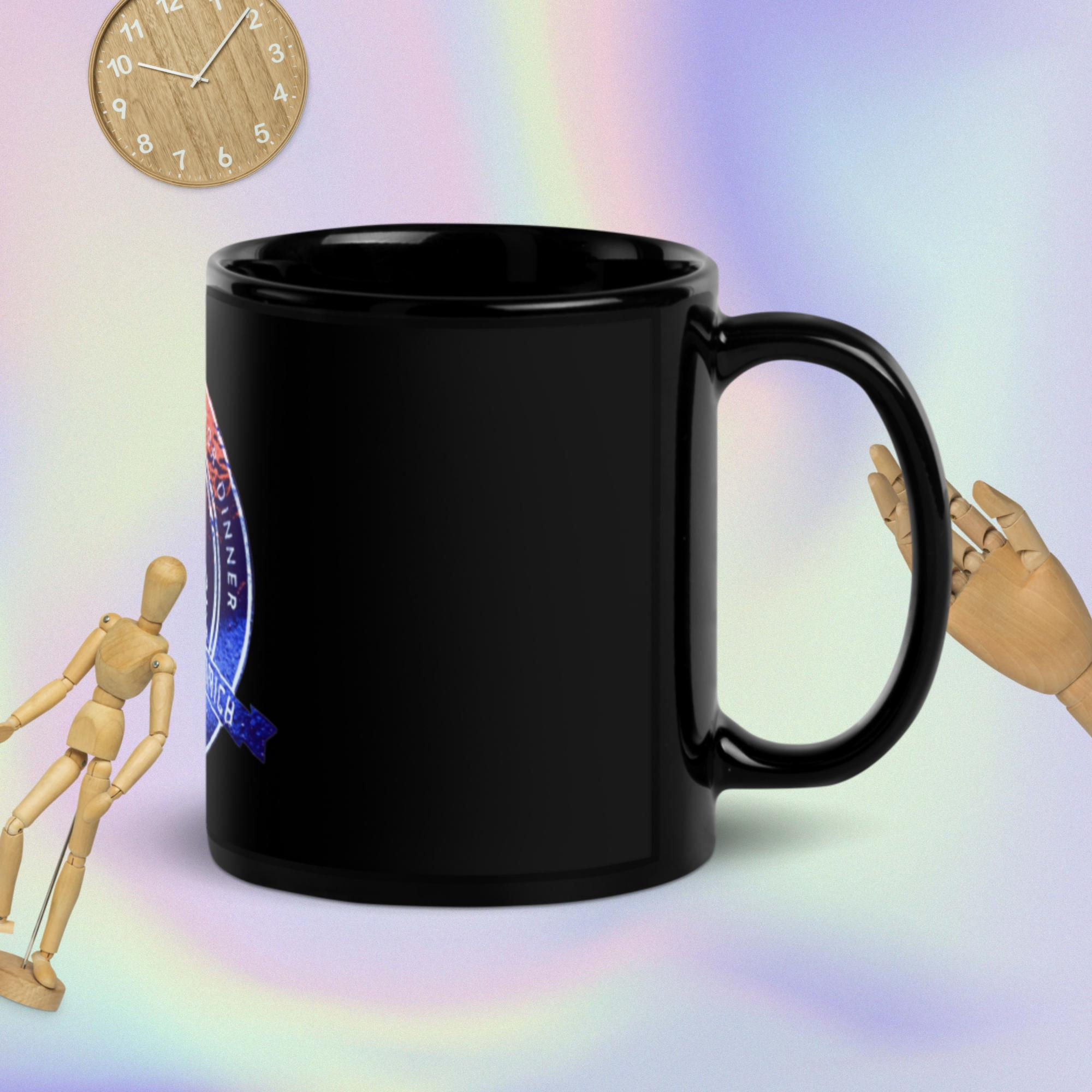 Black Glossy Mug