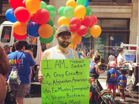 Being a gay and vegan Activist. Interview with Afghan native Nemat Sadat