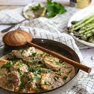 Porc moutarde à l'ancienne