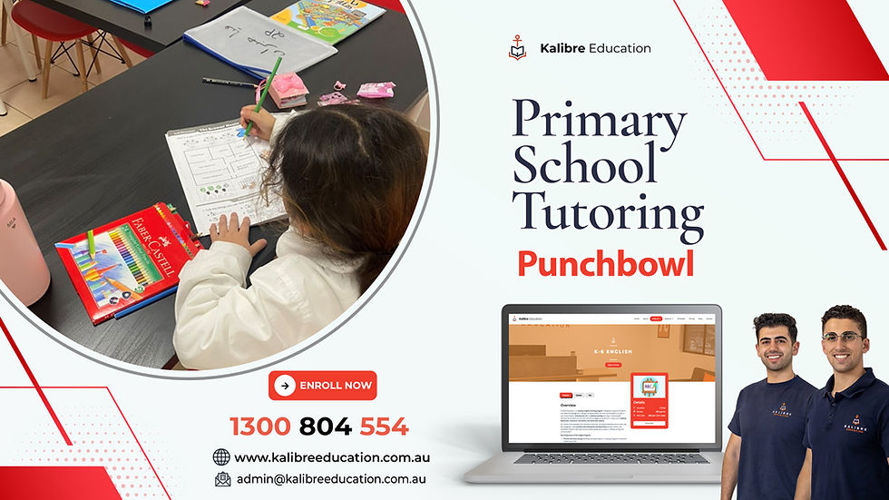 Primary School Tutoring Punchbowl