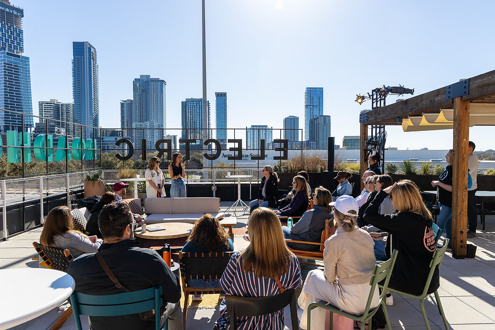 Rivian Rooftop in Austin, um, gorgeous!