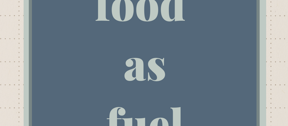 Food as Fuel: My Elimination Diet