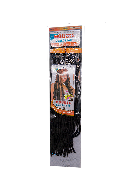 Thumbnail: Beauty Elements - Double Faux Locs - 12"