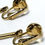 Thumbnail: Designer By Sarah Cov, earrings, dangle, white faux pearl beads in gold tone.