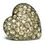 Thumbnail: Designer by provenance, brooch/pendant, heart motif, clear rhinestones, 5/8 in.