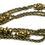 Thumbnail: Designer by Alice, necklace, balls and chains motif, gold tone, 30 inches.