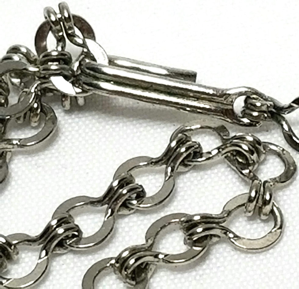 Thumbnail: Designer By Sarah Cov, necklace, choker, extendable from 13 to 17 inches.