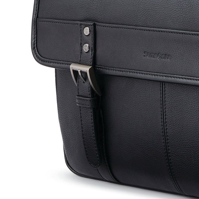 Thumbnail: Samsonite Business Classic Leather: Flapover Briefcase