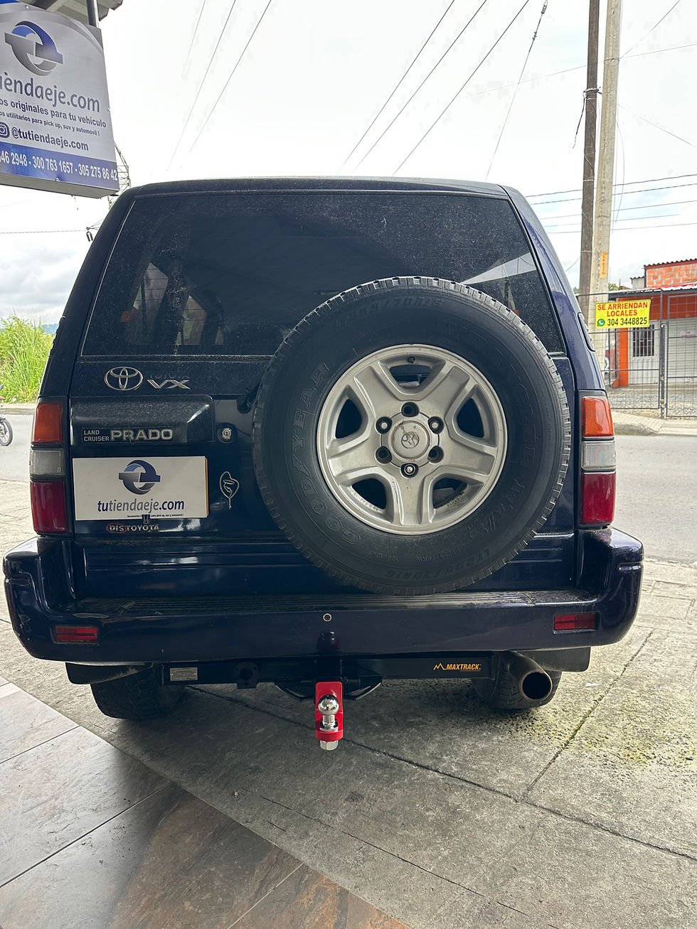 Miniatura: Tiro De Arrastre Para Toyota Prado VX (2002-2009) Con Accesorios