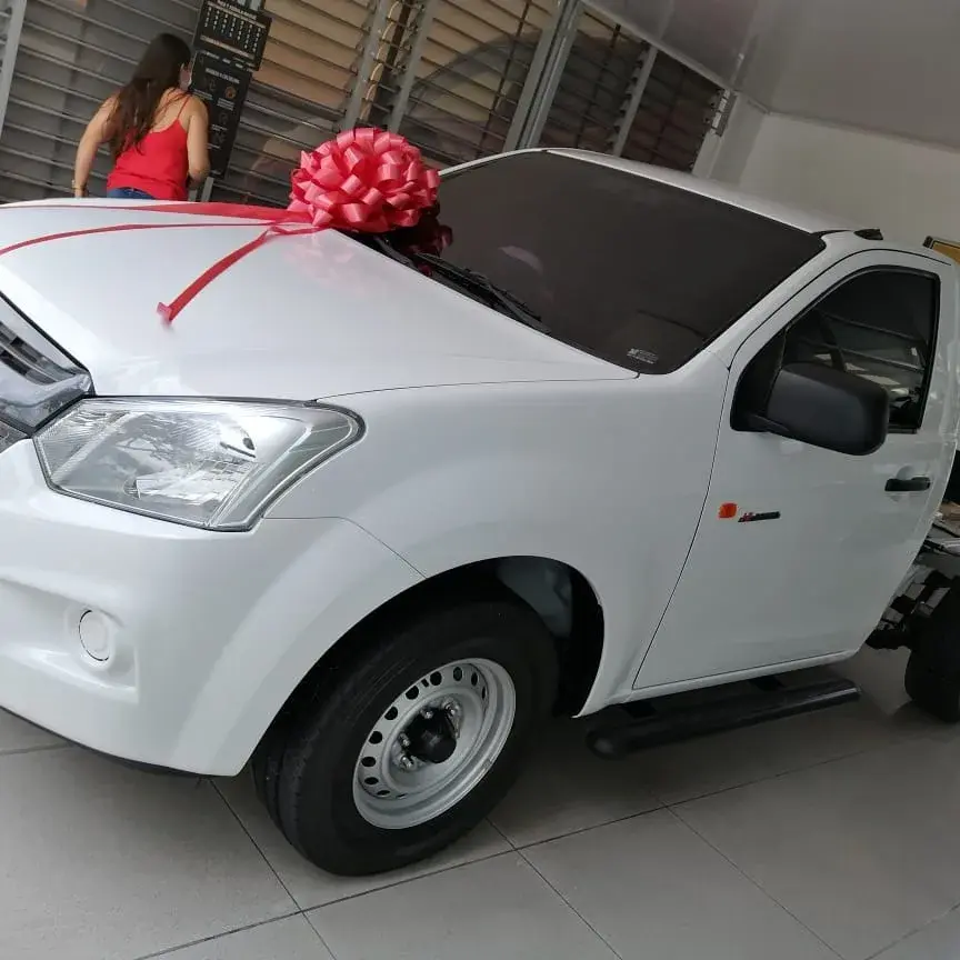 Estribo Ovalado Negro Para Chevrolet Dmax / Colorado (Cabina Sencilla Estacas)