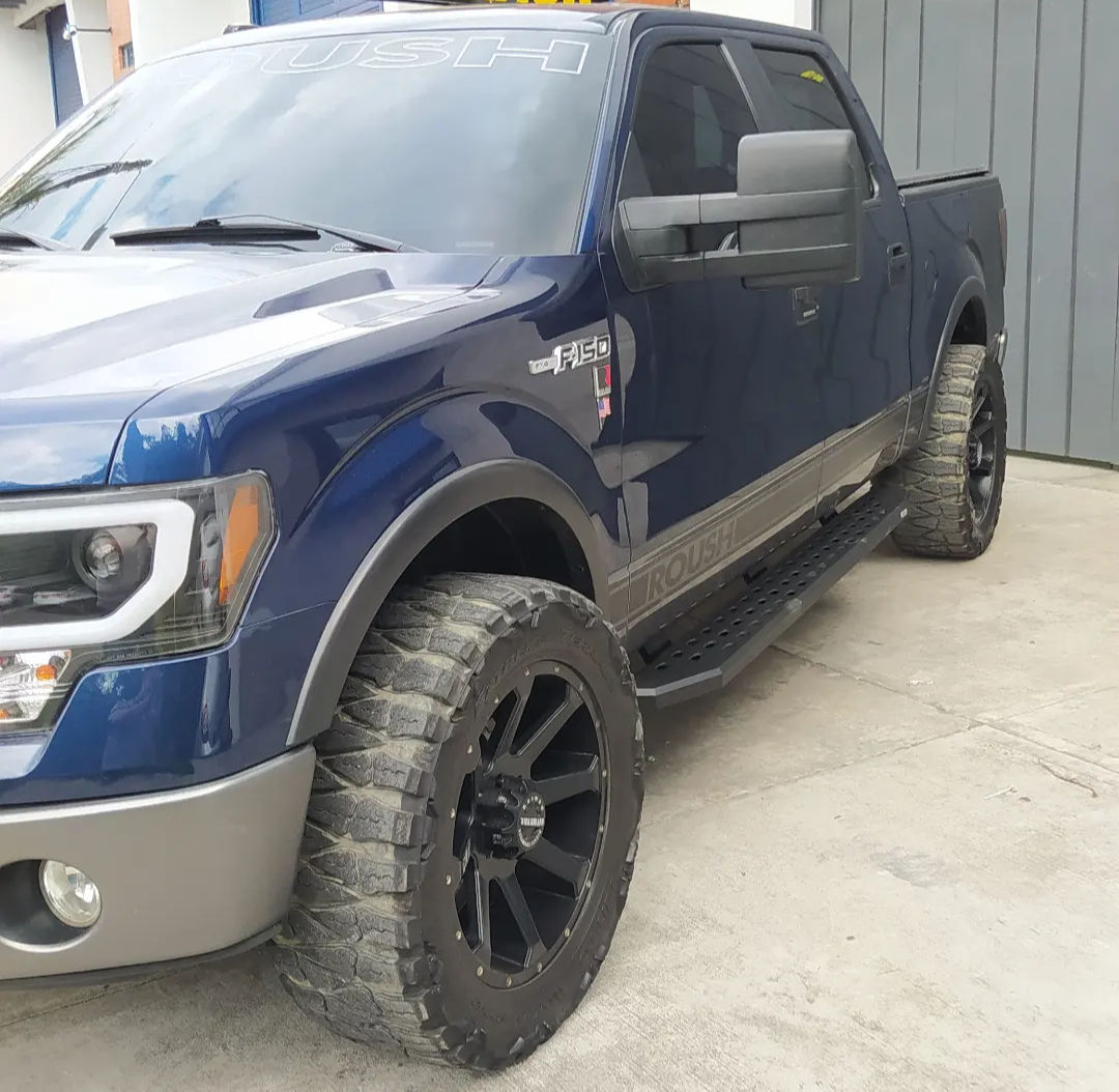 Estribos Planos Acero Extreme Para Ford F150 DC (2004-2026)