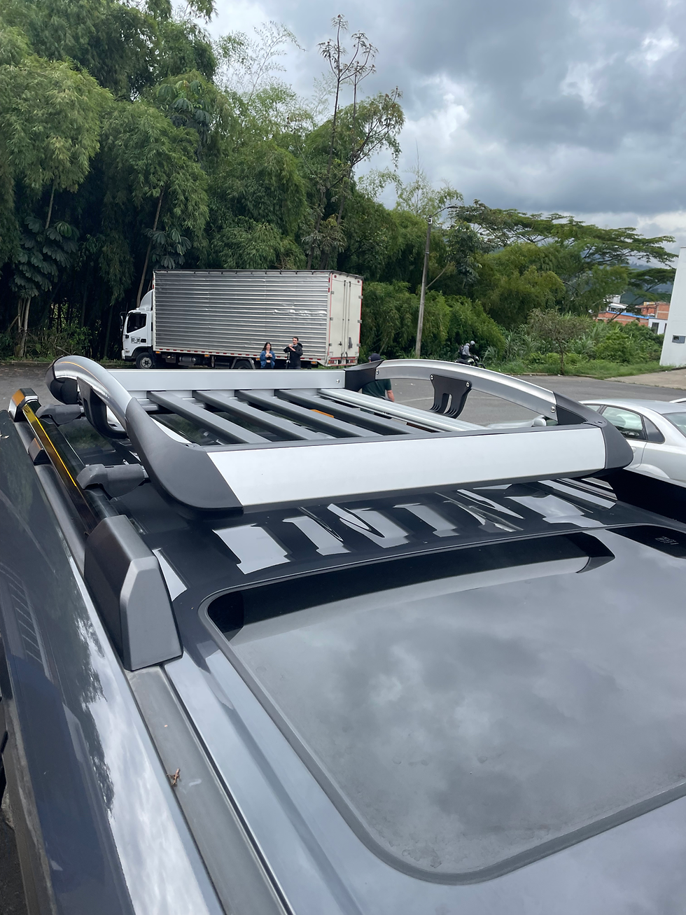 Miniatura: Parrilla Aluminio Tipo Thule Para Toyota Prado LC250 (2025-2026)