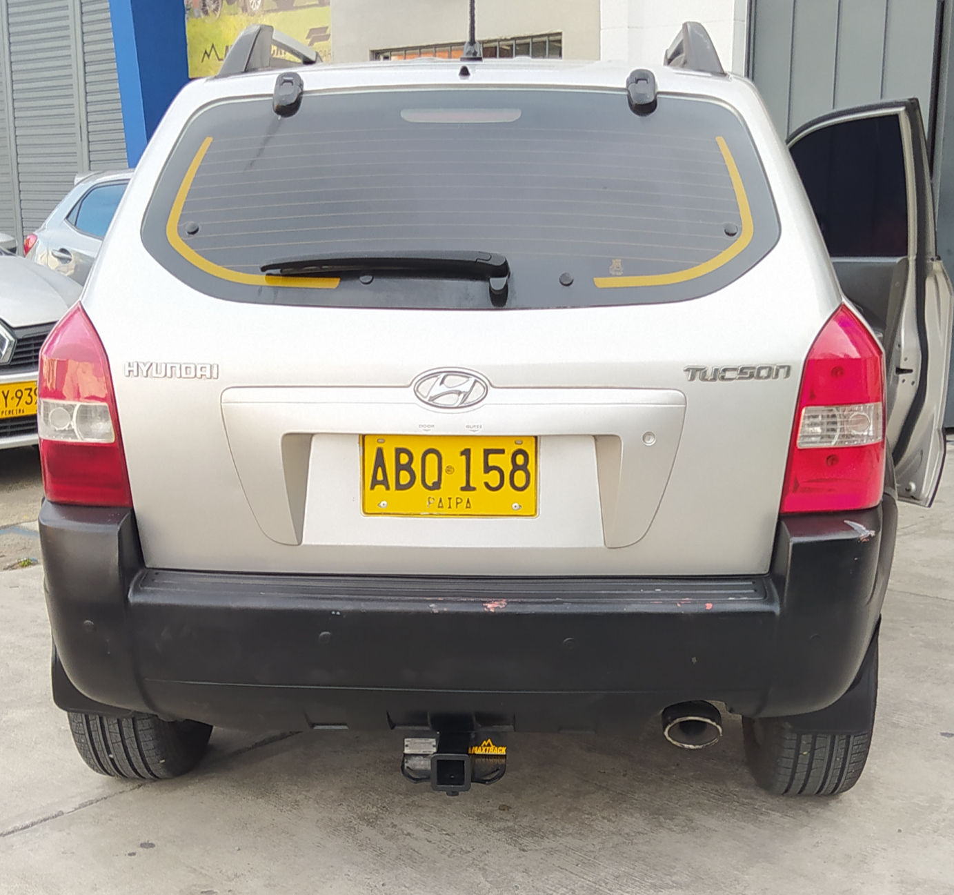 Tiro de Arrastre Para Hyundai Tucson 2004-2010 (Sin Accesorios Para Remolque)