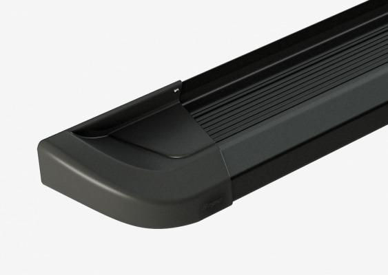Miniatura: Estribos Planos Aluminio Negro Para Chevrolet Silverado (2023-2026)