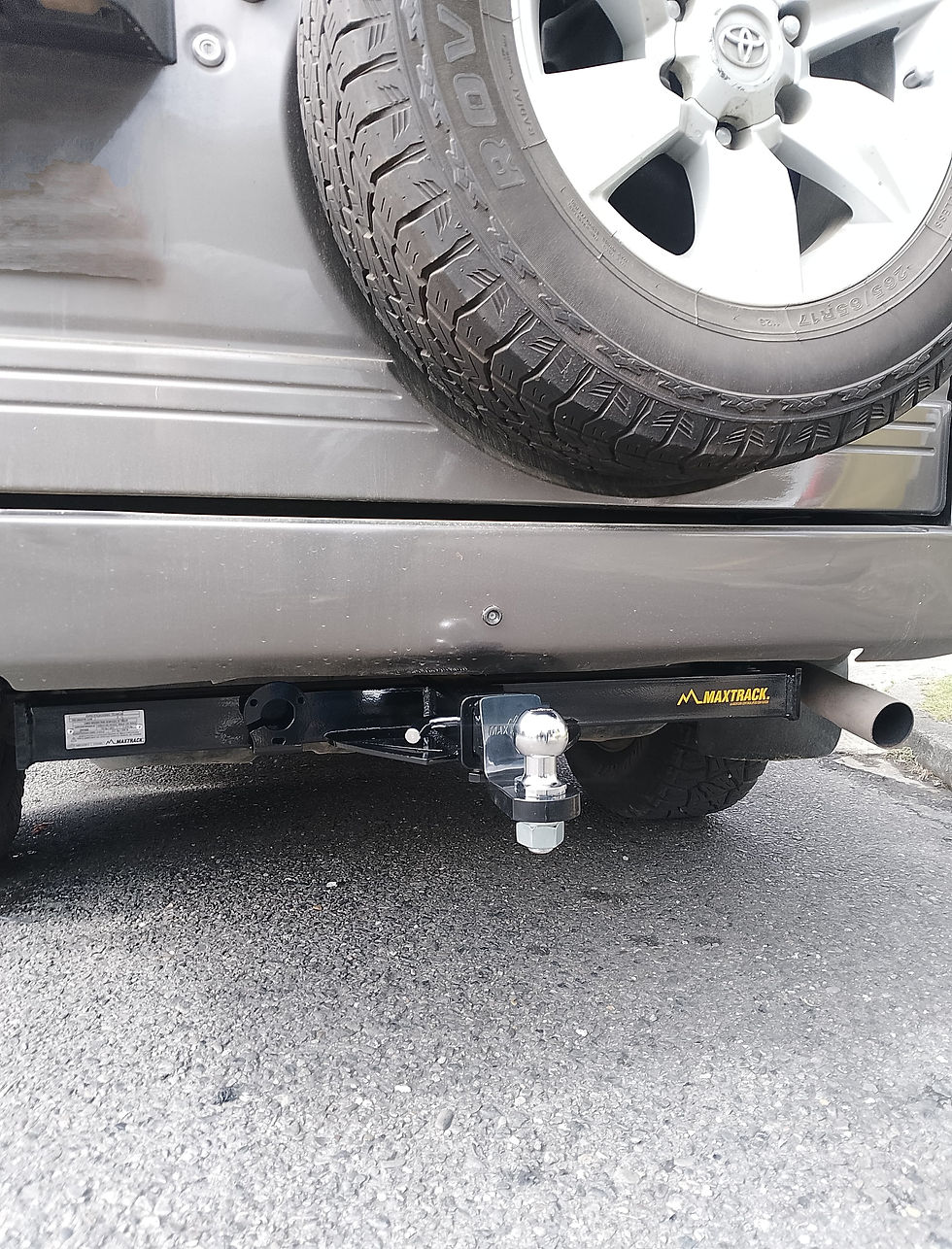 Miniatura: Tiro De Arrastre Para Toyota Prado VX (2002-2009) Con Accesorios