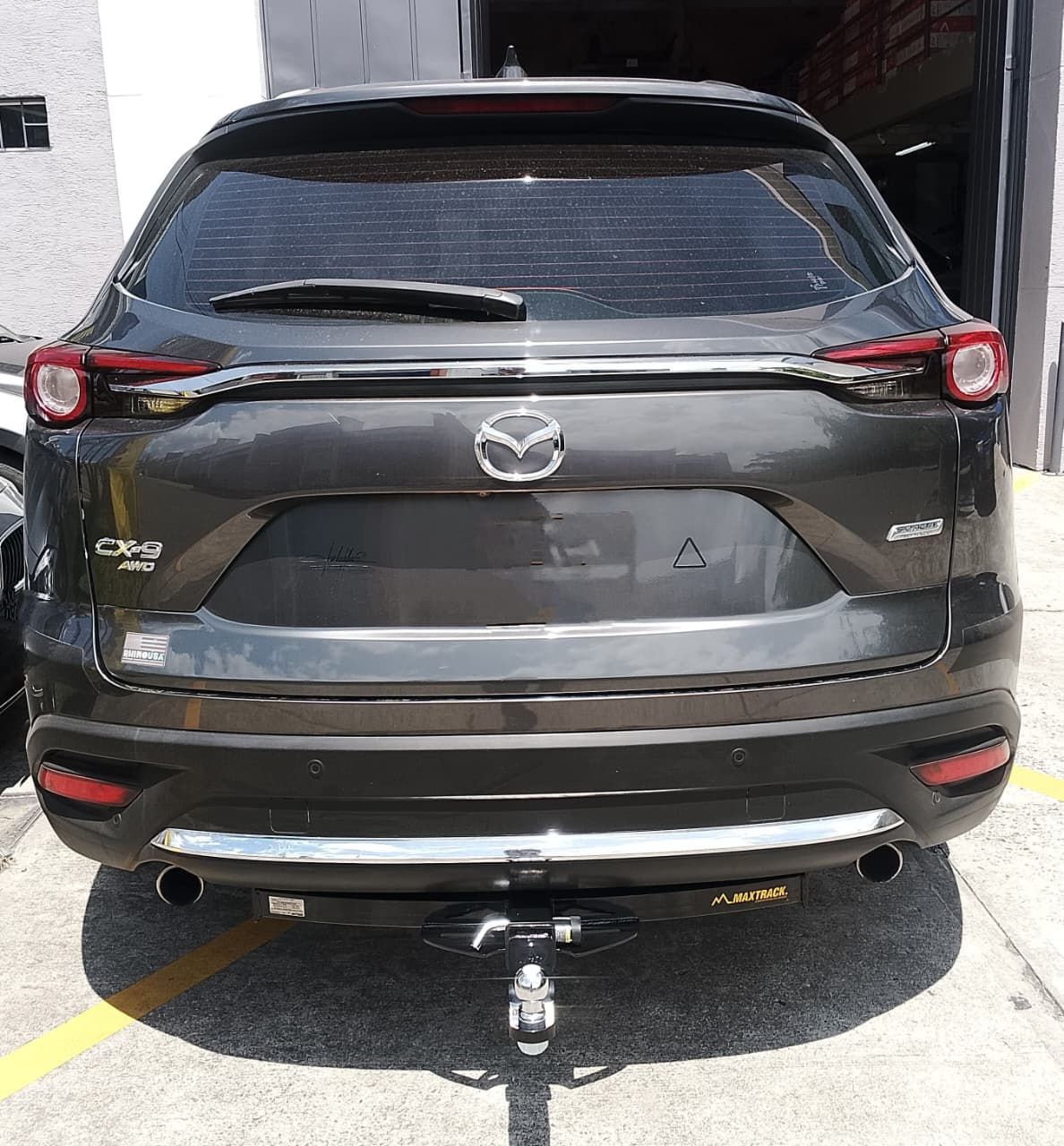 Tiro de Arrastre Para Mazda CX9 (Con Accesorios Para Remolque)