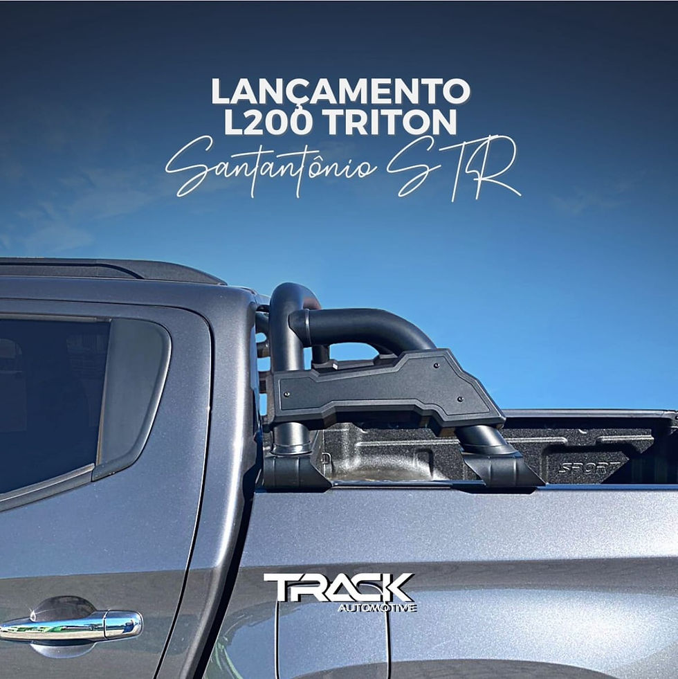 Barra Deportiva ST-R Negra Para Mitsubishi Sportero L200 (2017-2024)