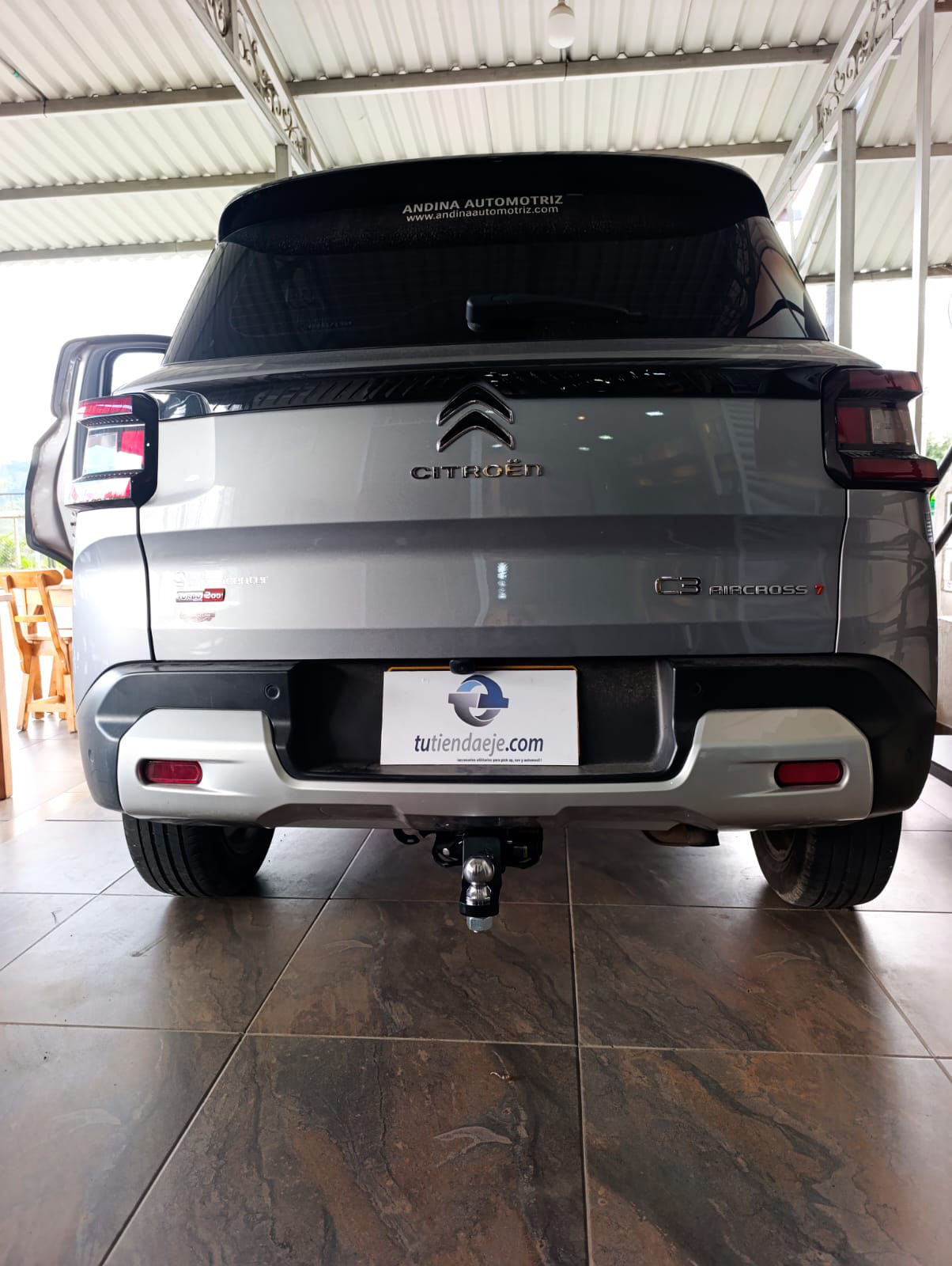 Tiro De Arrastre Para Citroen C3 Aircross (2020-2026) con accesorios
