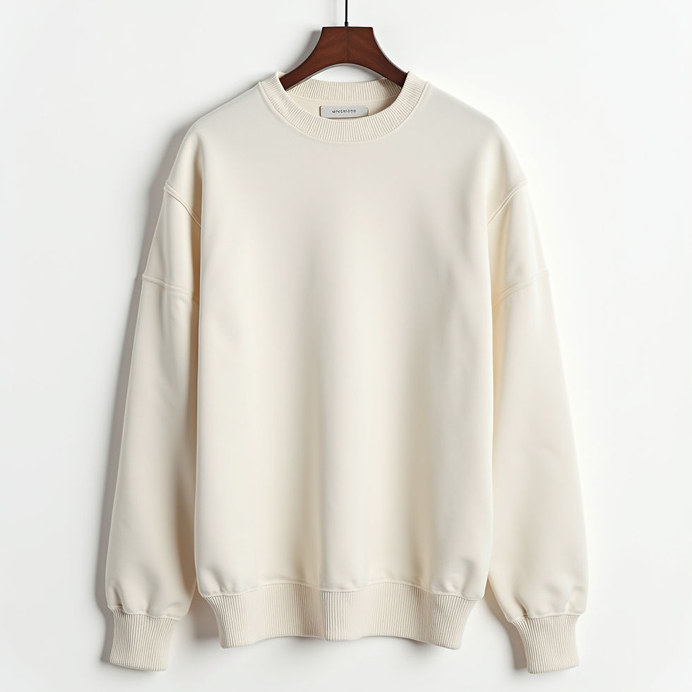 Cotton Crewneck Sweater