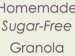 Homemade Sugar Free Granola