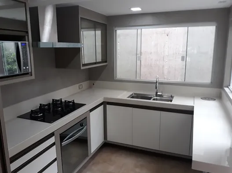 Bancada em porcelanato