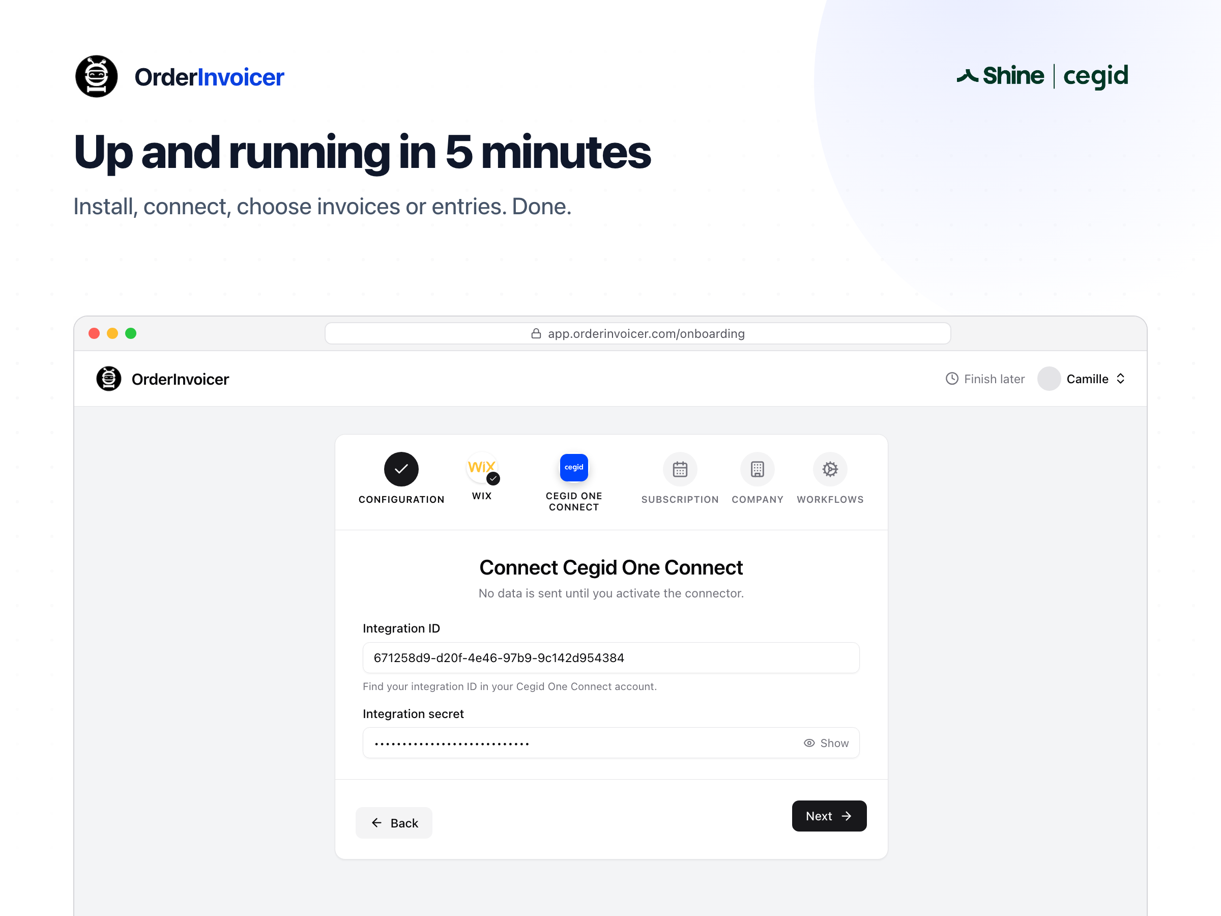 Shine | Cegid One Connect screenshot 4