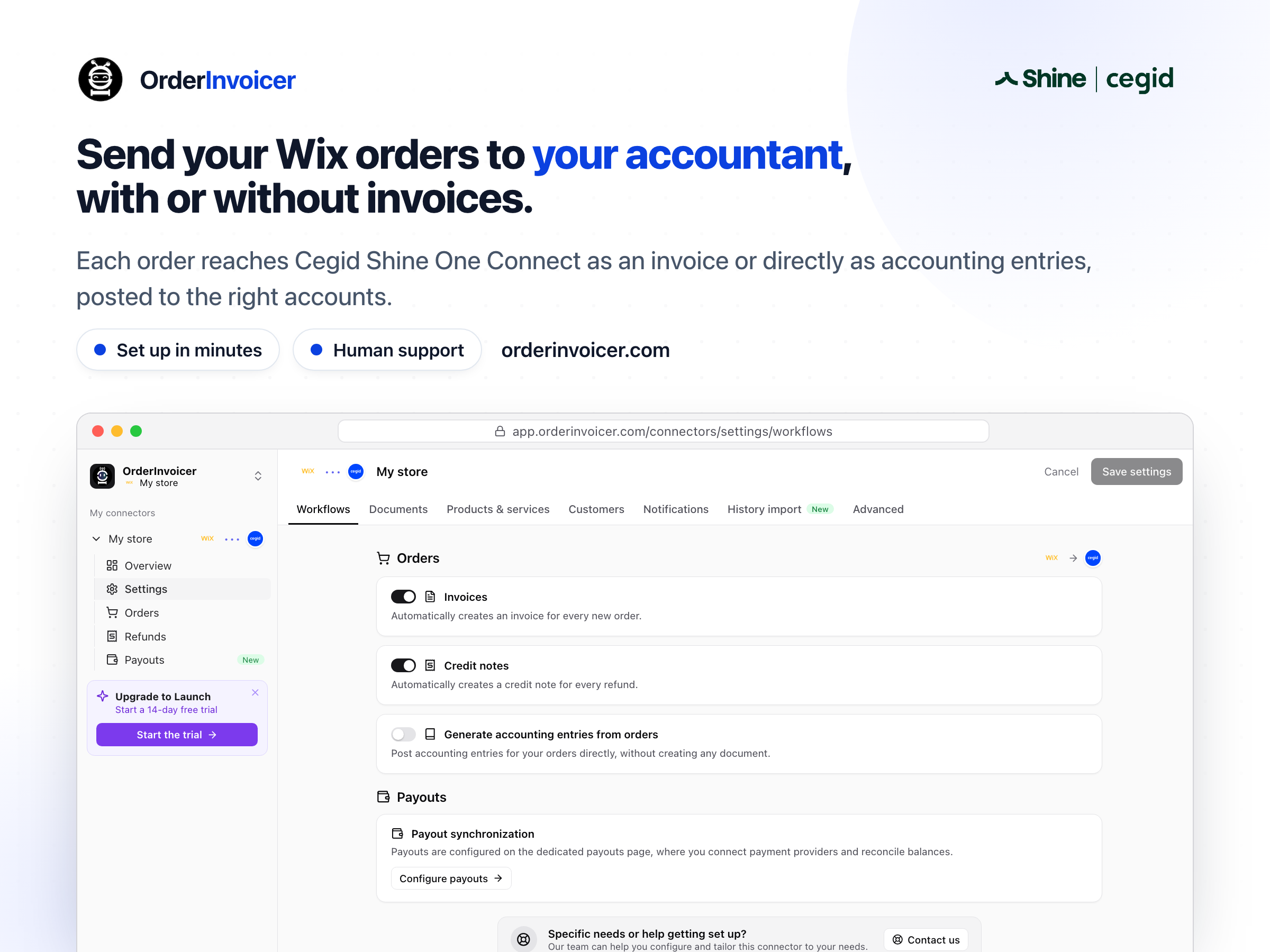 Shine | Cegid One Connect screenshot 1