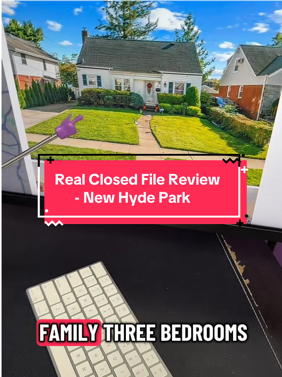 ✅ Real Closed File Review – New Hyde Park, NY