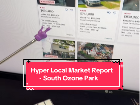📍 Hyper Local Market Report – South Ozone Park, NY (November 2025)