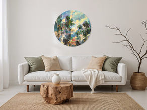 salotto con un opera d'arte de il casino delle muse