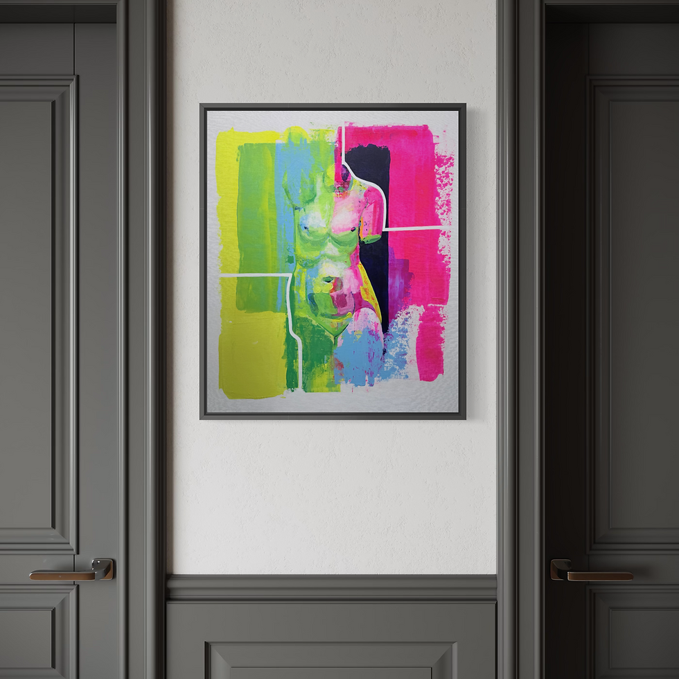 Thumbnail: Collettivo Noa Psyche II acrilico su cartone telato 60x50 cm 2026
