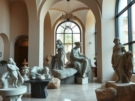 Sculture moderne per interni: eleganza e arte da vivere
