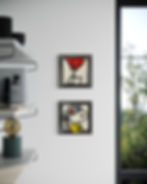 Melkio "3D Snoo" Serie Mini Vision 20x20 cm tecnica mista 2025