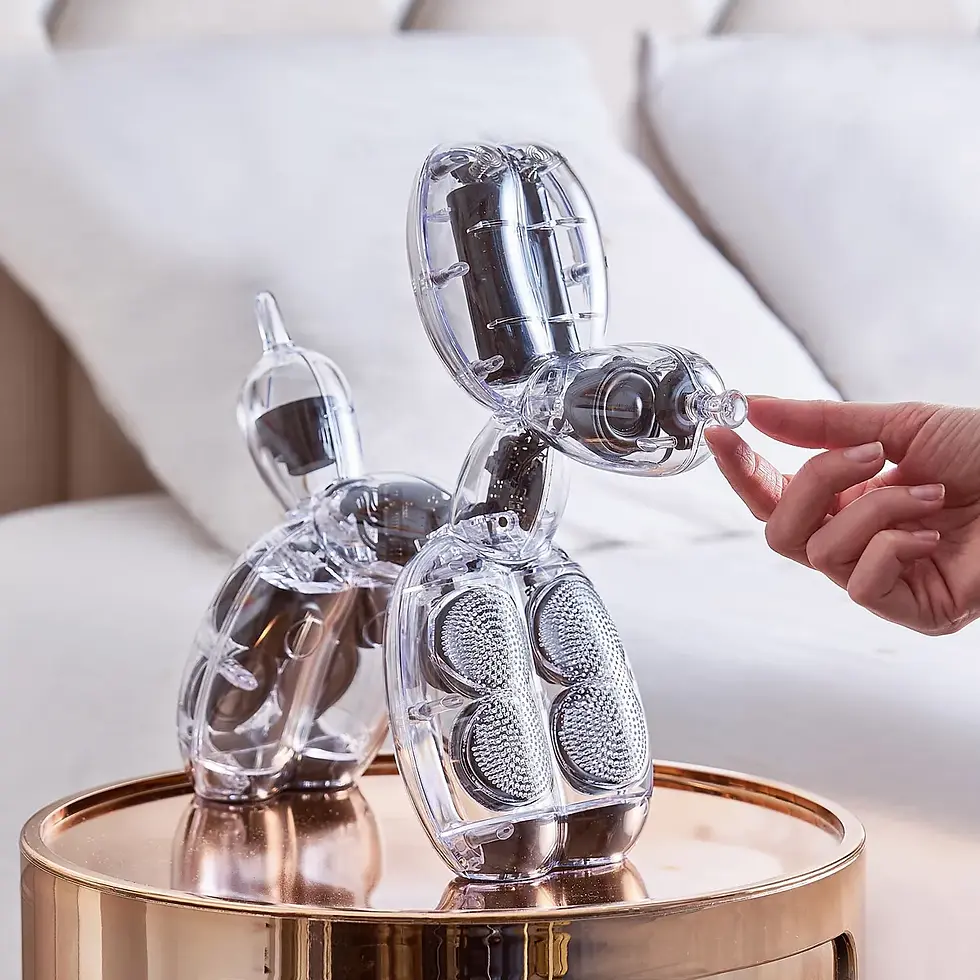 Jeff Koons Balloon Dog Speaker by Lexon scultura design con altoparlante Bluetooth e suono a 360 gradi